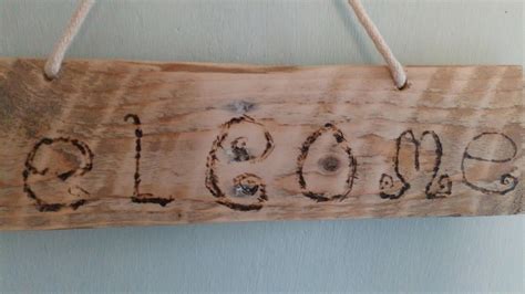 Rustic Wooden Welcome Sign - Etsy