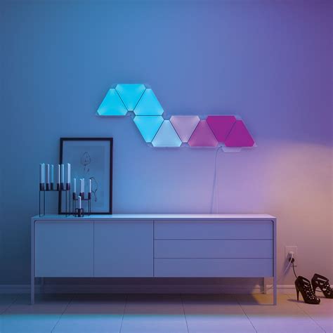 Triangular Wall LED Nanoleaves Panels RGB Light | Next Level Gaming Store | Official Website