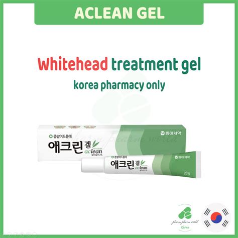 Aclean Gel Acne Treatment Red acne, Pimples, Pustular acne, Whiteheads Noscarna | Lazada Singapore