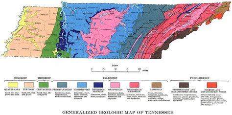 Tennessee Landforms | Tennessee map, Tennessee travel, Map