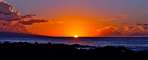 Sunset-Maui-Napili Bay - Hawaii Pictures