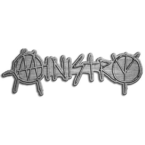 Ministry Logo Metal Pin Badge Official Industrial Band Merch New | eBay