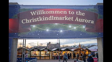 The Christkindlmarket Aurora at RiverEdge Park - YouTube