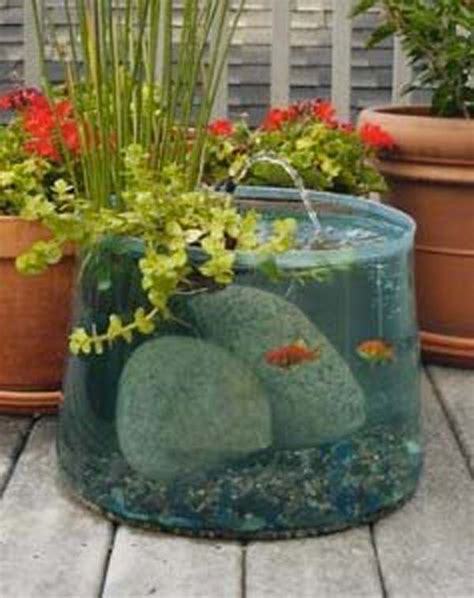 21 Fascinating Low-Budget DIY Mini Ponds In a Pot