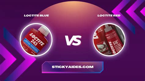 Loctite Blue Vs Loctite Red🌟️ A Comprehensive Review