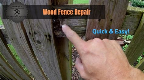 Wood Fence Post Repair Kit