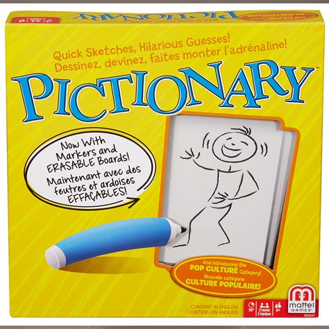 Mattel Pictionary Board Game