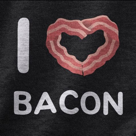 I love bacon - Funny prints - Oddsailor.com