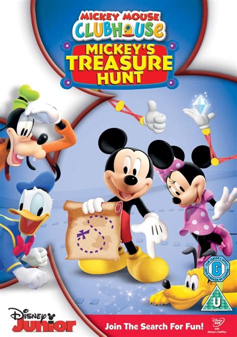 Mickey Mouse Clubhouse: Treasure Hunt | DVD | Free shipping over £20 ...