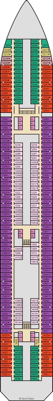 Carnival Conquest Deck Plans: Ship Layout, Staterooms & Map - Cruise Critic