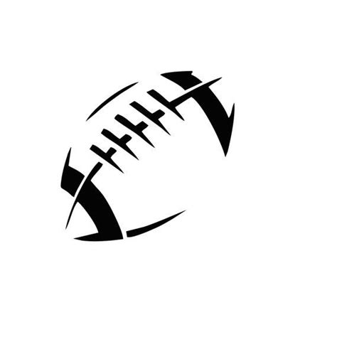 Football Outline Svg / Football Outline Png / Football Outline - Etsy ...