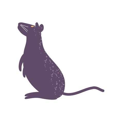 black rat animal 3743214 Vector Art at Vecteezy