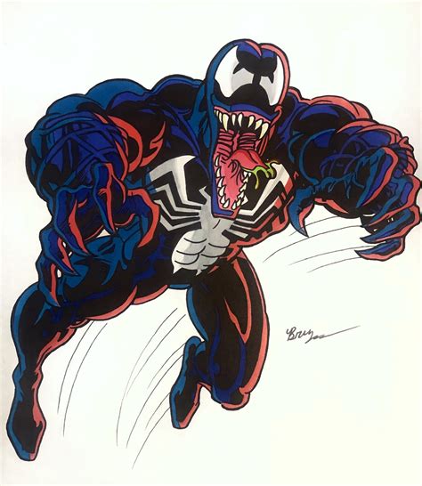 Venom 1994 Animated Series Art 2021 by BrYcEBrOwNARTS on DeviantArt