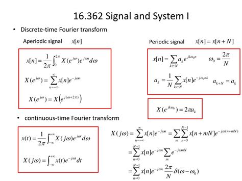 PPT - Discrete-time Fourier transform PowerPoint Presentation, free download - ID:6021427