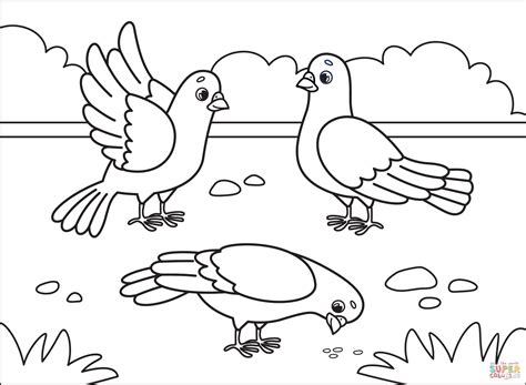 Dove coloring page | Free Printable Coloring Pages