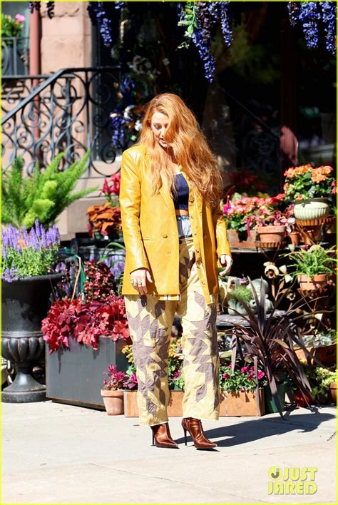 Blake Lively Wears Pants Over Her Pants in New Photos from 'It Ends With Us' Movie Set: Photo ...