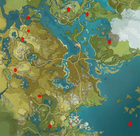 Liyue Shrine Of Depths Locations Map