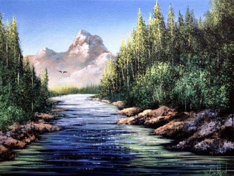 "Mountain Stream" Painting Packet | Wilson Bickford