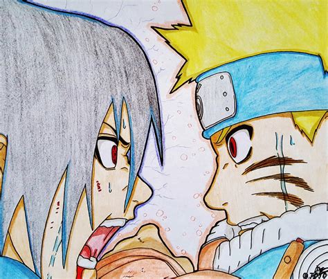 01.12.2015 - Naruto vs. Sasuke by JoJoAsakura on DeviantArt