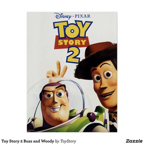 Toy Story 2 Buzz and Woody Poster | Zazzle | Kid movies, Disney movie posters, Disney movies