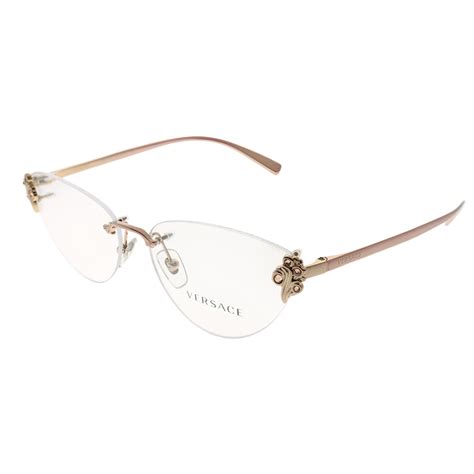 Versace VE 1254B 1429 54mm Women Rimless Eyeglasses - Walmart.com - Walmart.com