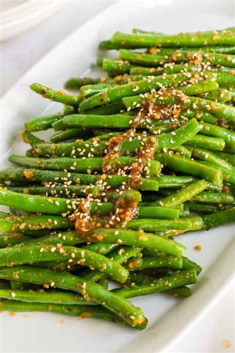 PF Chang's Spicy Green Beans (Copycat) - Leftovers Then Breakfast