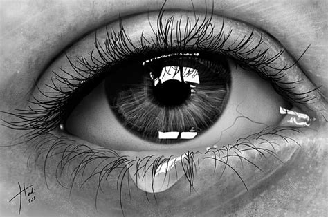 Realistic Eye Shed Tears by HadiAlakhras on DeviantArt | Realistic eye drawing, Eye drawing, Eye ...