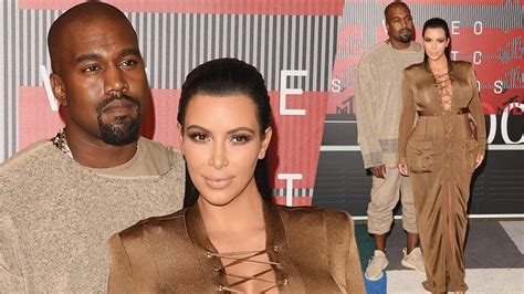 Kim Kardashian And Kanye West Color Coordinate At The 2015 MTV VMAs And ...