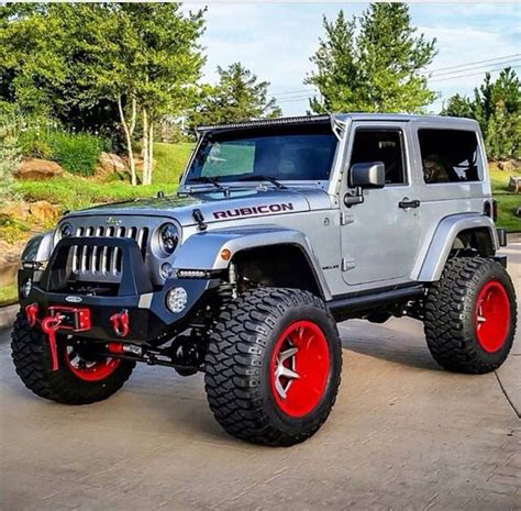 SILVER 2 DOOR JEEP RUBICON - THE DETAIL IS UNIQUE! IT LOOKS GREAT WITH ...