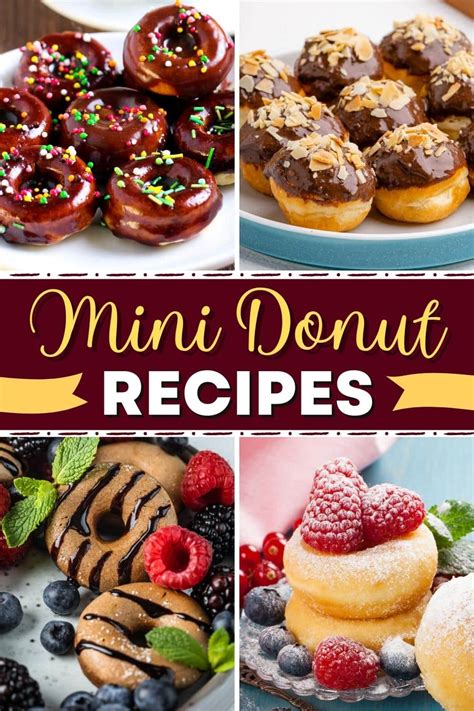 18 Fun Mini Donut Recipes the Kids Will Love - Insanely Good