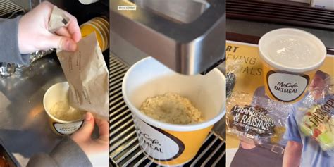 McDonald’s Worker Shares How Oatmeal Is Prepared in Viral TikTok