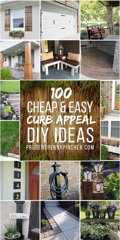 100 Cheap & Easy Front Yard Curb Appeal Ideas - Prudent Penny Pincher