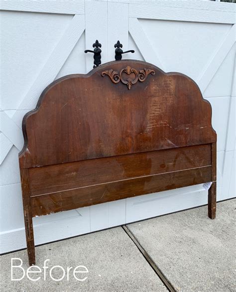 How to Turn an Antique Headboard into a Bench | Confessions of a Serial Do-it-Yourselfer