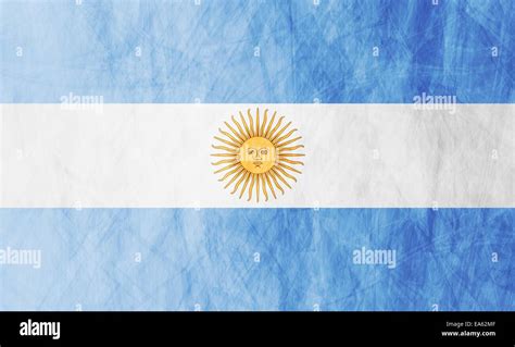 Argentinean grunge flag Stock Photo - Alamy