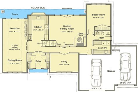 Passive Solar House Plan Bedrms, Baths 1418 Sq Ft #146-2710 | lupon.gov.ph