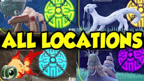 ALL LEGENDARY POKEMON LOCATIONS - Best Pokemon Scarlet and Violet ...