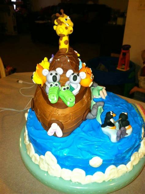 Noah's Ark Cake | Noahs ark cake, Amazing cakes, Cake