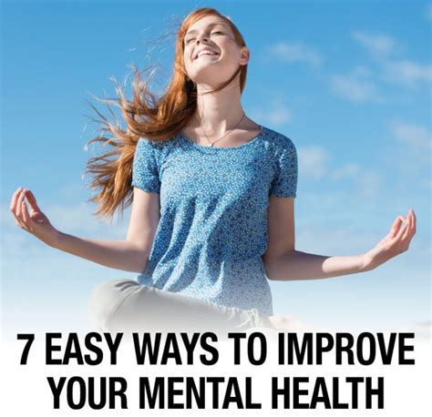 7 Ways to Improve Mental Health | Medical Age Management