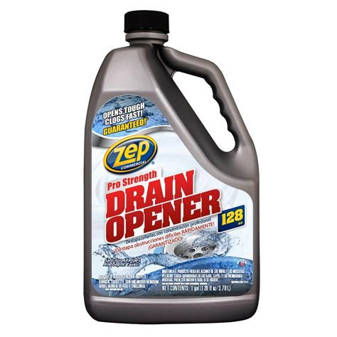 ZEP 1 Gal. Professional Strength Drain Cleaner-ZUPRDO128 - The Home Depot