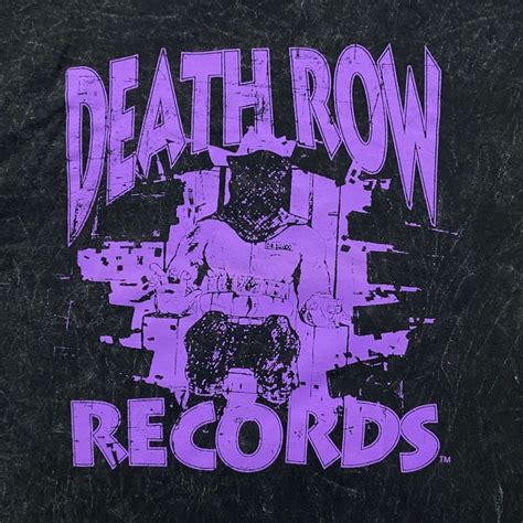 Tour Tee Death Row Records Purple Kush Inmate Rap Tee L | Grailed