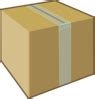 Closed Cardboard Box PNG Clipart Background - PNG Play