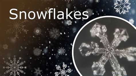 Snowflakes Under a Microscope - YouTube