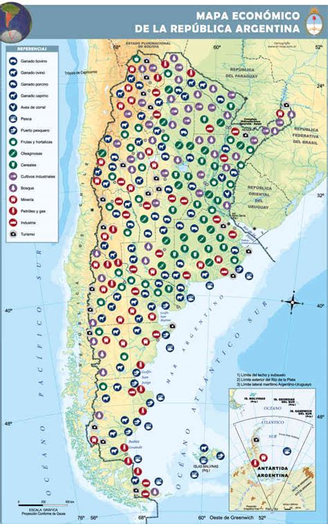 Mapa de la Argentina