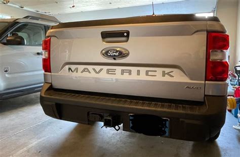 Ford Maverick Tailgate Letters – Caipm