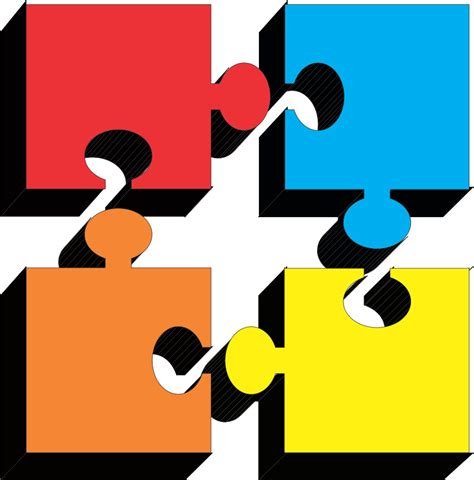 Vector Puzzle Pieces - Cliparts.co