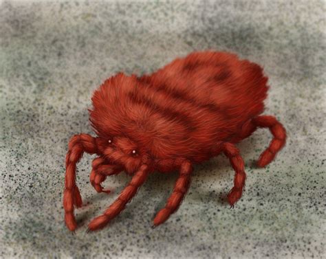 Red velvet mite by Ramul on DeviantArt