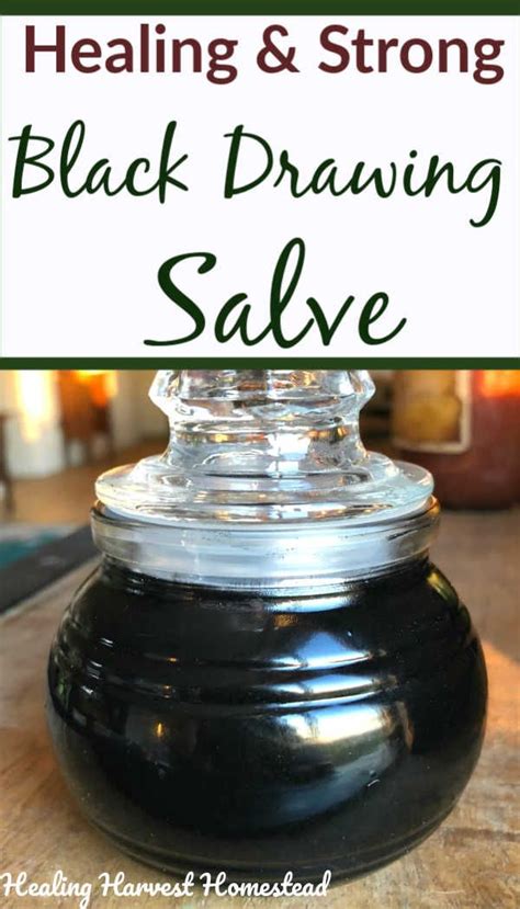 Herbal Black Drawing Salve Recipe That WORKS! (The How, Why, and What of Black Drawing Salves ...