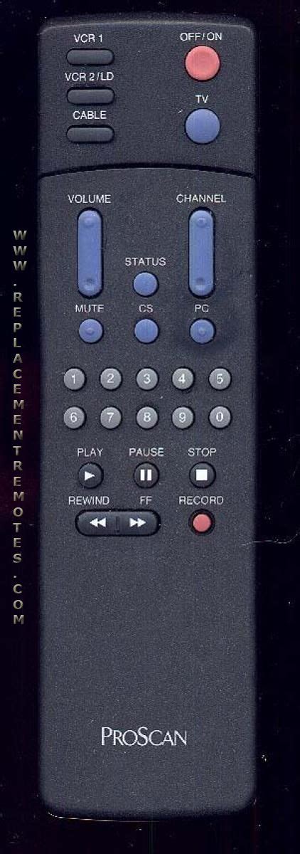 Buy Proscan-RCA CRK80F TV Remote Control