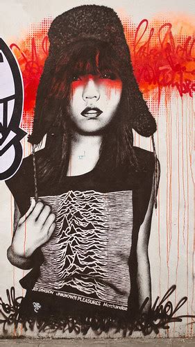Girl in Hat | Graffiti seen in Hanbury Street, off Brick Lan… | Garry Knight | Flickr