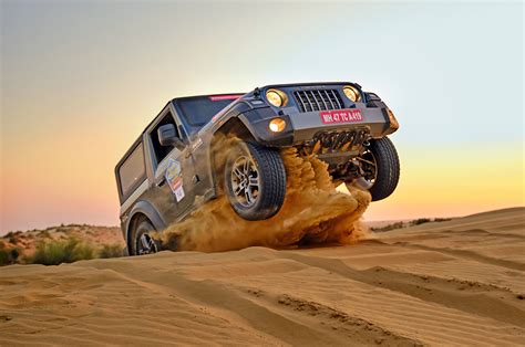 Dune bashing in the new Mahindra Thar | LaptrinhX / News